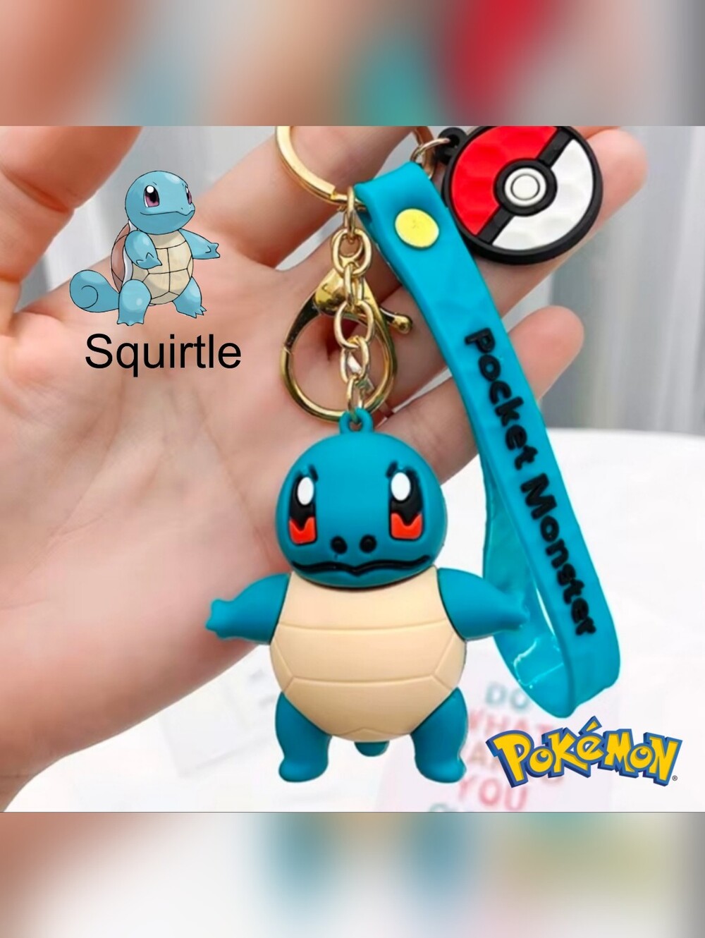 Pokemon Squirtle Keychain